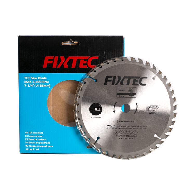 8 1/4" TCT Saw Blade for Wood/Aluminum
