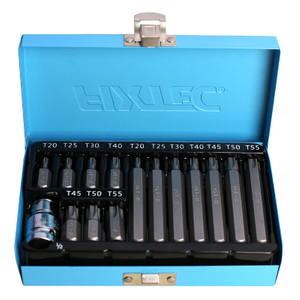 15PCS 1/2" Dr. Torx Bits Set