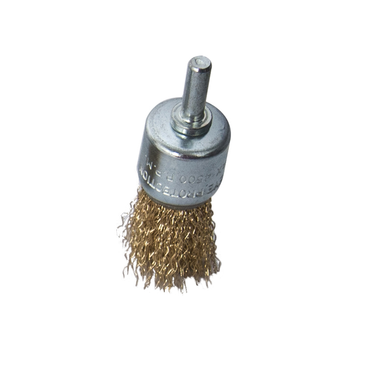 1" 2'' 3'' Wire End Brush with Shank